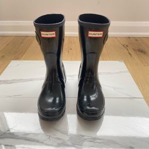 Hunter Short Gloss Boots